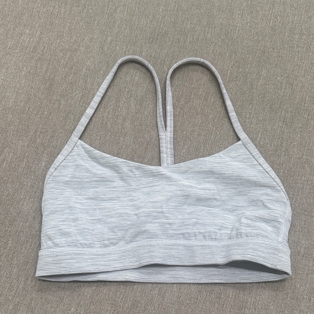 Lululemon Gray Strappy Bralette
